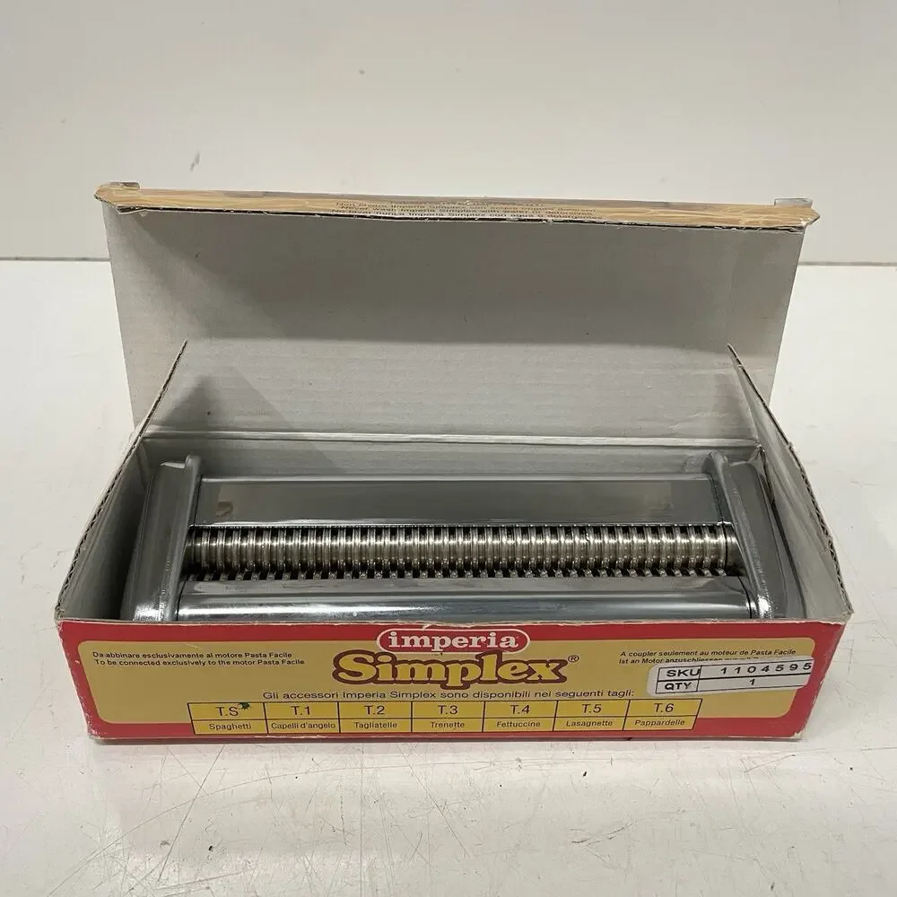 Imperia Simplex Spaghetti Attachment Capelli d'Angelo For Pasta Machine